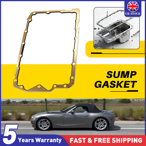 Oil pan sump gasket for - pan,
