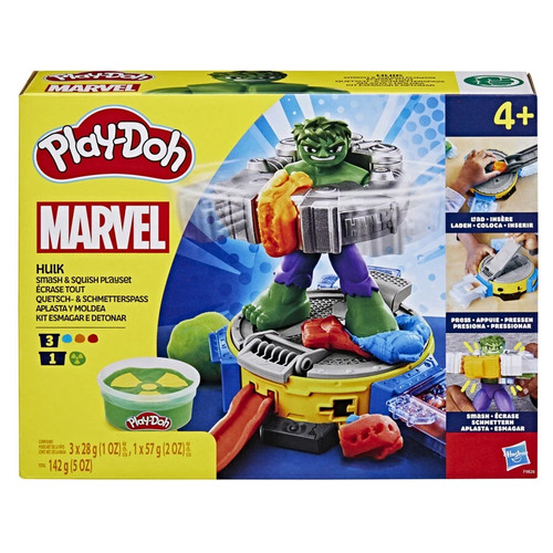 Play doh marvel hulk smash - play,