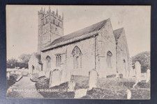 Carisbrooke Parish Church, Isle Of Wight Vintage Postcard