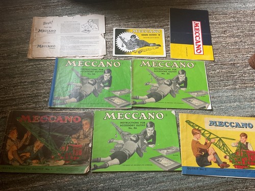 Meccano vintage various - meccano,