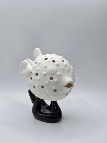 2015 puffer fish white - white, matte