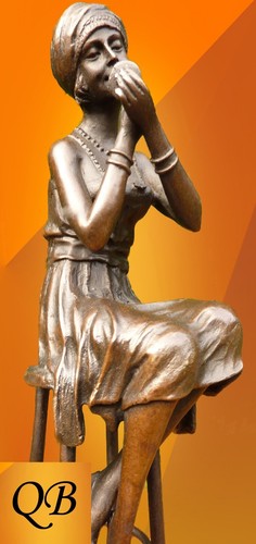 Art deco bronze chiparus - art,