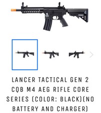 Lancer Tactical Gen 2 M4 Black