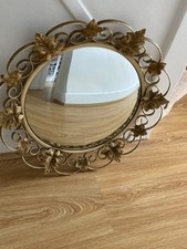 Vintage Concave Round Wall