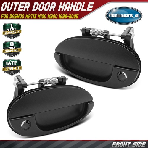 Front exterior door handle - 2x,