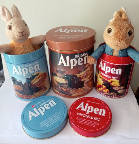 Alpen cereal storage tins set - alpen,