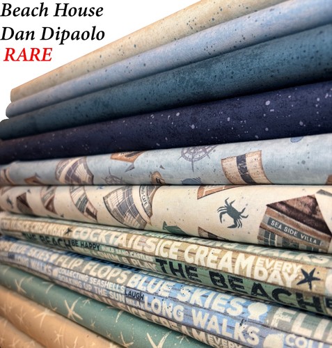 Quilting fabric beach - fabric,