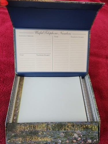 Vintage 1998 claude - monet, desk