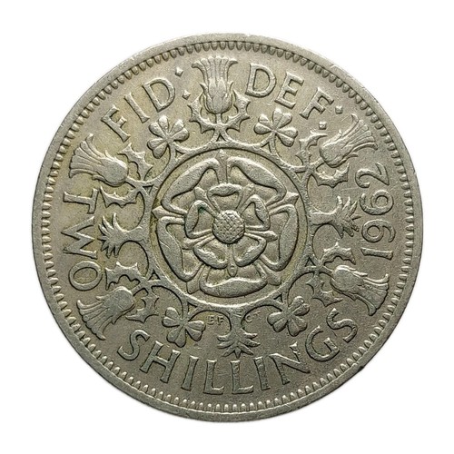 Florin 1962 coin two - florin,