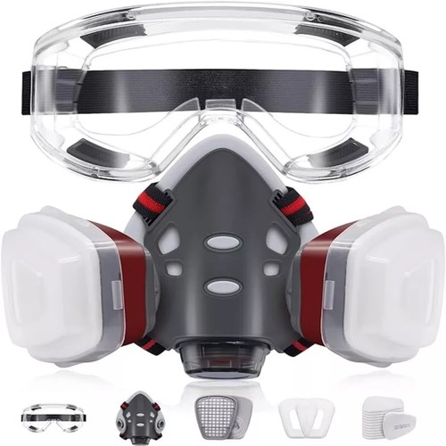 Reusable half full face mask - face,