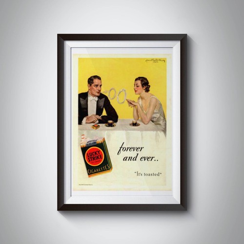 Lucky strike cigarettes 1936 - lucky,