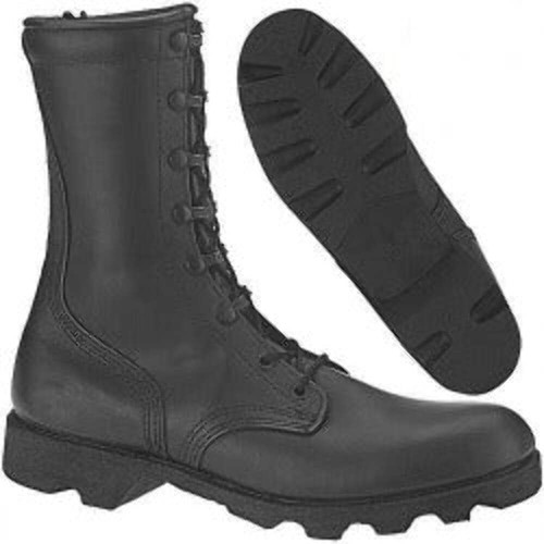 Altama black leather combat - black,