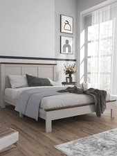 Crawford wooden king - wooden, bed