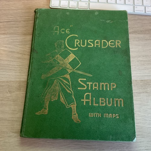 Vintage crusader stamp - stamp, album