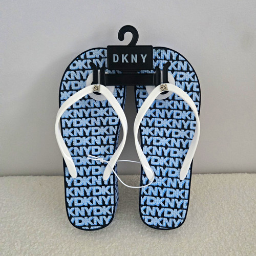 Dkny blue white logo - dkny, print
