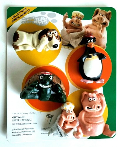 Creature comforts magnets set - creature,