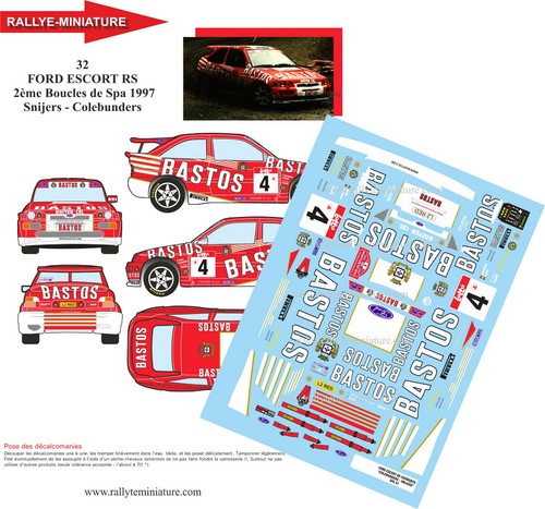 Decals ref 0032 ford - decals,