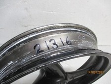 HONDA CBR1100 BLACKBIRD 1996 61R 17X3.50 BLACK FRONT  WHEEL  (21316)