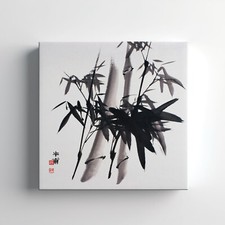 Bamboo Oriental Chinese Canvas