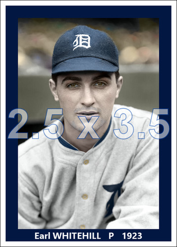 Earl whitehill 1923 detroit - -,