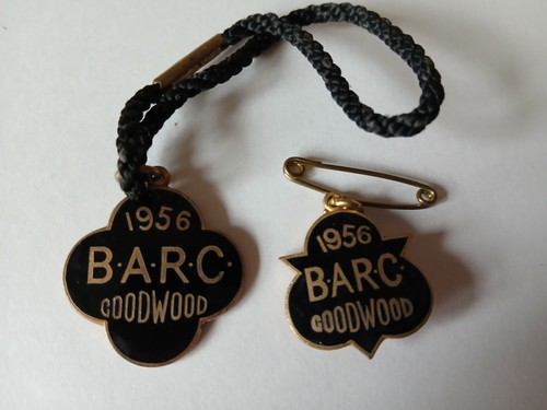 Barc goodwood badges - barc.,