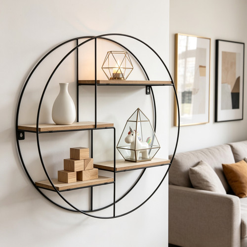 New metal wire wall shelf - shelf, home