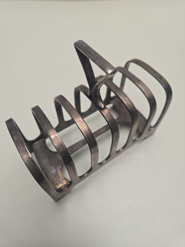 Vintage silverplate toast rack - vintage,