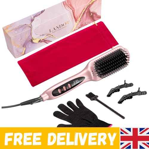 Ionic straightening brush - straightening,