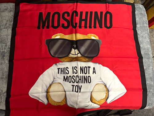 Moschino silk scarf - , twill