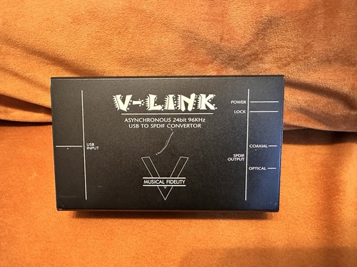 Musical fidelity link - fidelity, v-link