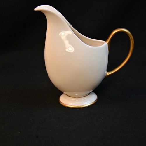 Franciscan china creamer - creamer, gold