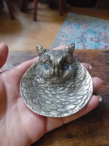 Victorian owl pin - victorian,