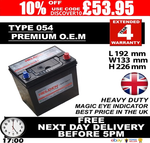 054 platin 40ah car battery - 054,