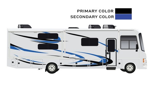 Class motor home decals - a,