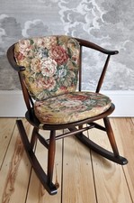 Vintage Retro 60's Ercol Windsor Cowhorn Rocking Chair / Rocker mdl 452