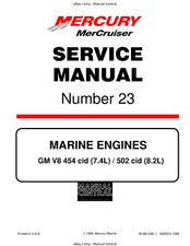 MERCURY MERCRUISER NO 23 -