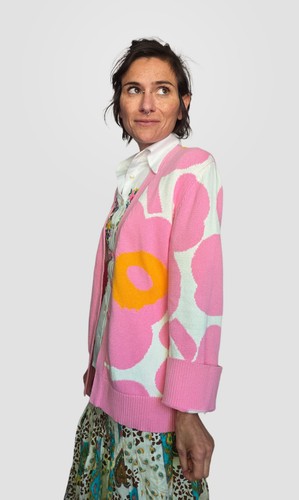 Nwt marimekko unikko cardigan - marimekko,