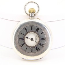 Antique Swiss 935 Silver Demi