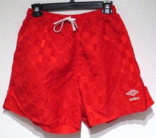 vtg Umbro RED SOCCER SHORTS