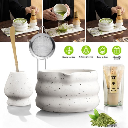5pcs ceramic japanese tea set - japanese,
