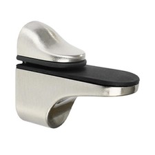 Zinc Alloy Adjustable Glass Shelf Support Bracket Wall Mount for Various Uses