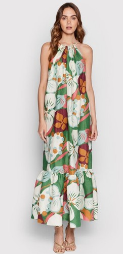 Ted baker vibrant linen - linen,, maxi