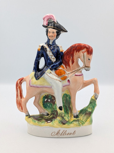 Victorian staffordshire figure - victorian,