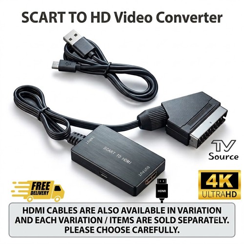 Scart hdmi converter - hdmi, audio