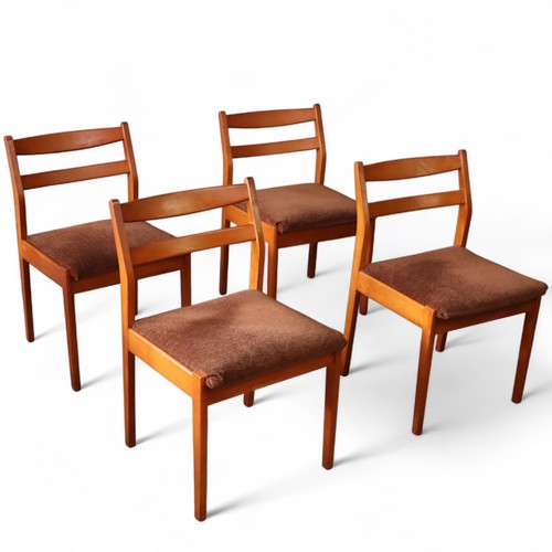 Set mid century teak - 4,