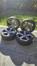4x Genuine 18" Cadiz Alloy Wheels Golf R with Bridgestone Tyres (Lots Of Tread)