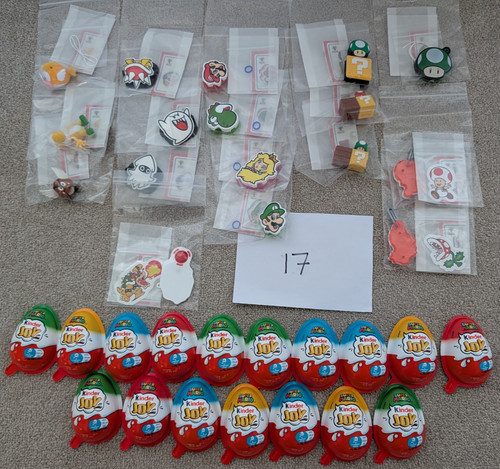 Mario kinder joy toy bundle - toy,