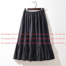 Lady cotton ruffles petticoat - lady,