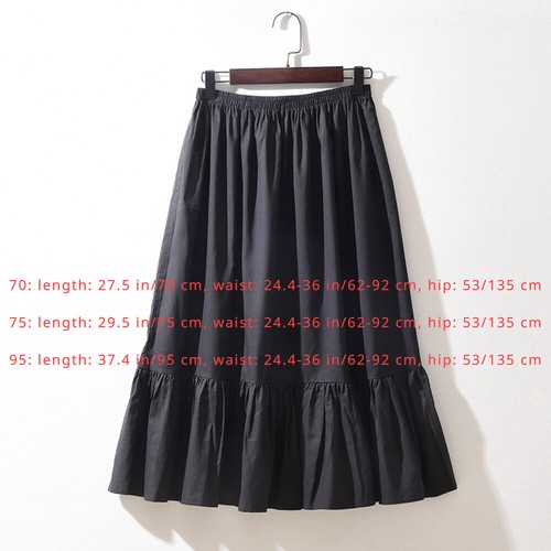 Lady cotton ruffles petticoat - lady,