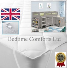 CABIN BED - IKEA ARGOS SHORTY BED WATERPROOF MATTRESS PROTECTOR PREMIUM RANGE